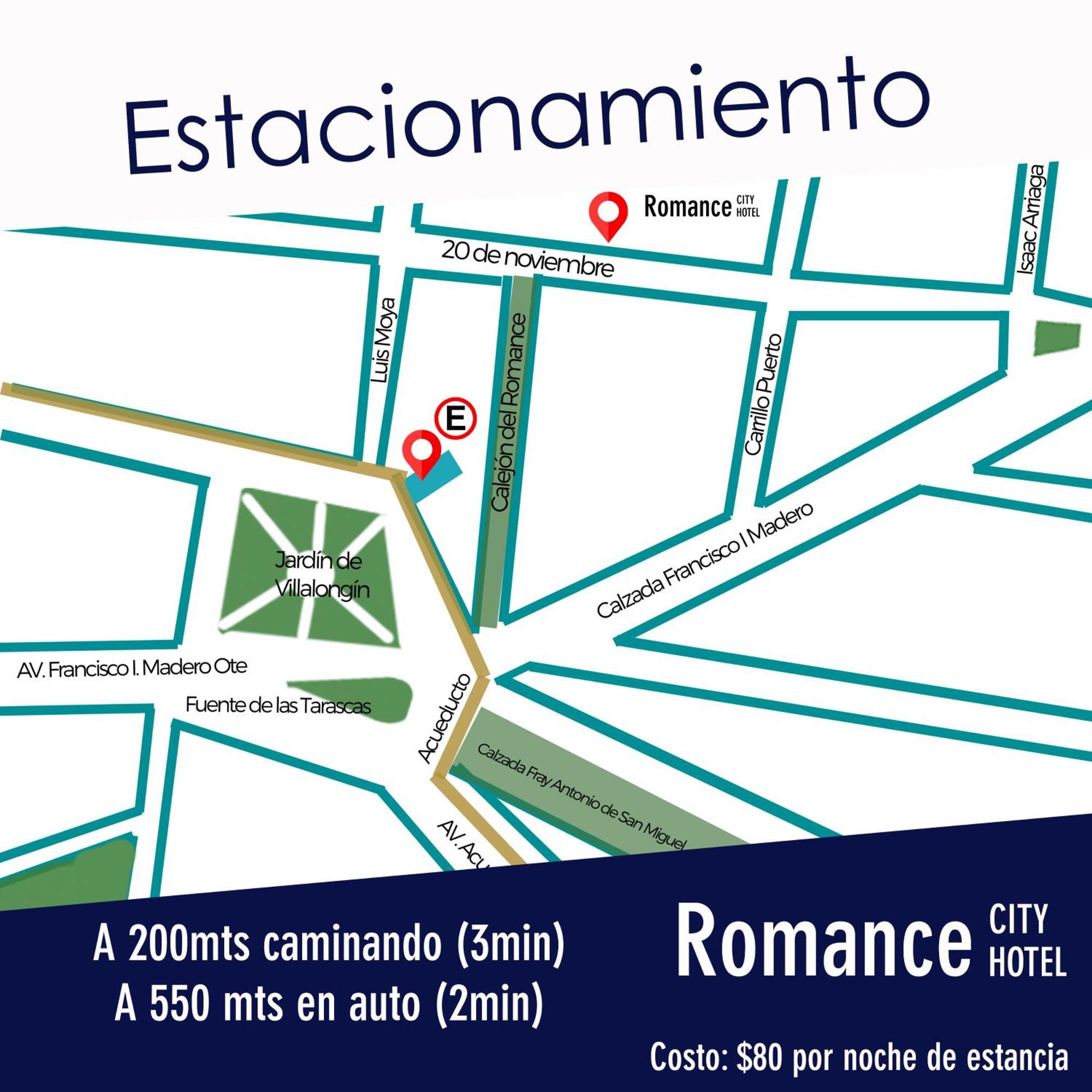 Hotel Romance Morelia Exterior foto